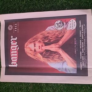 Banger Newspaper w/ 92-93 calendar poster